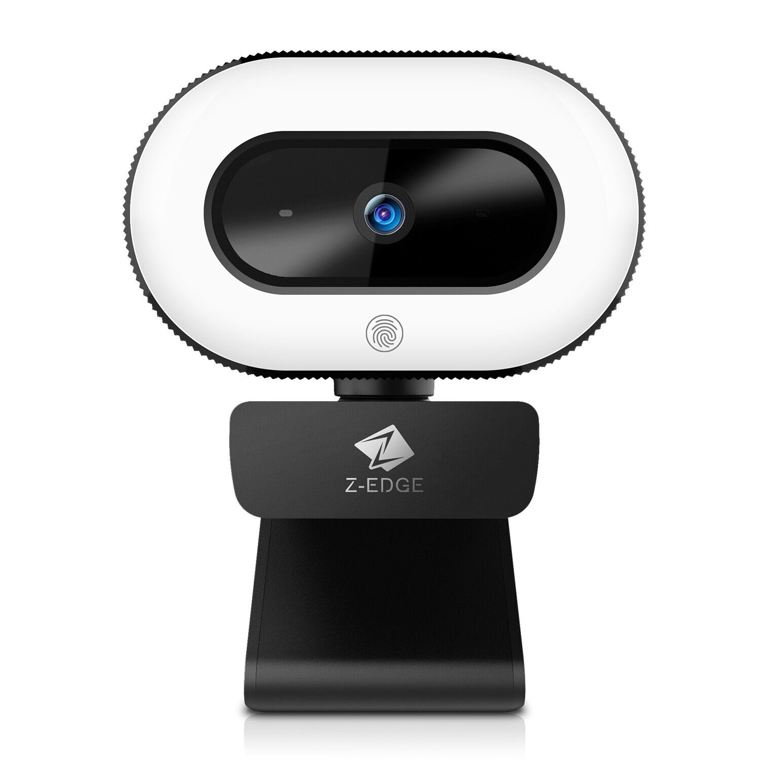 Z-EDGE ZW560S 2K QHD Auto Focus Webcam for PC, Noise Reduction Mic, Ring Light