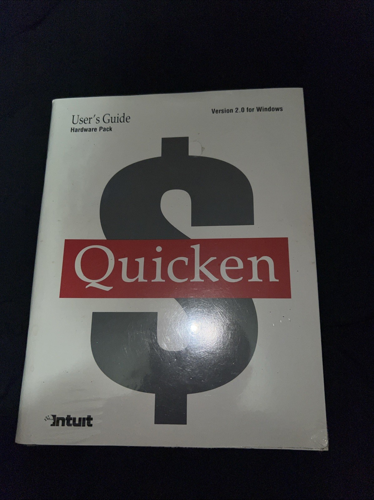 Quicken User's Guide - Paperback Manual  - Version 2.0 for Windows-Brand New