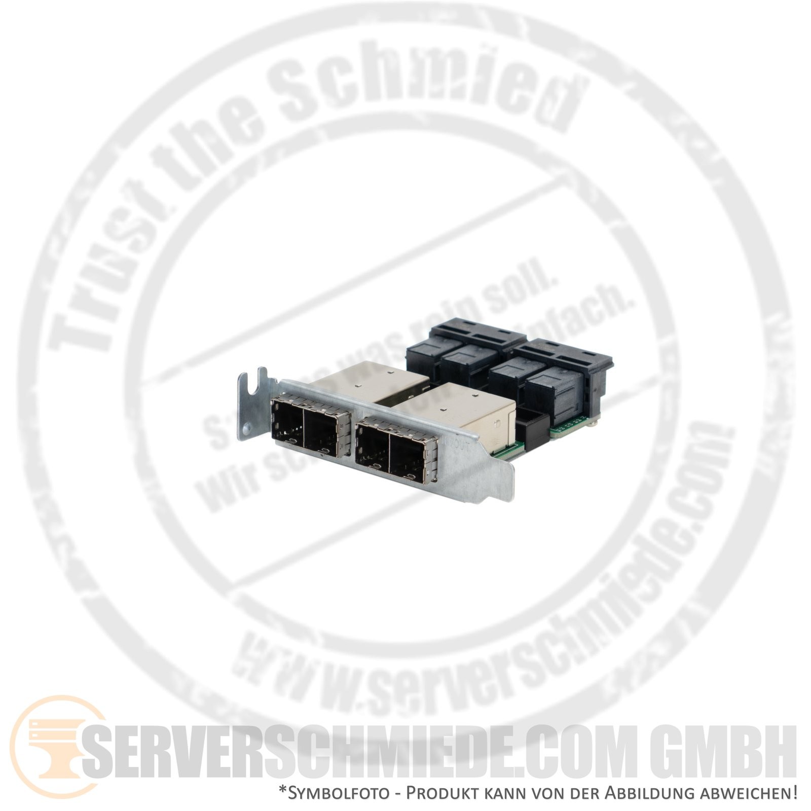 Supermicro AOM-SAS3-16I16E-LP SAS Controller 4x SFF-8643 Female Internal to 4x SFF