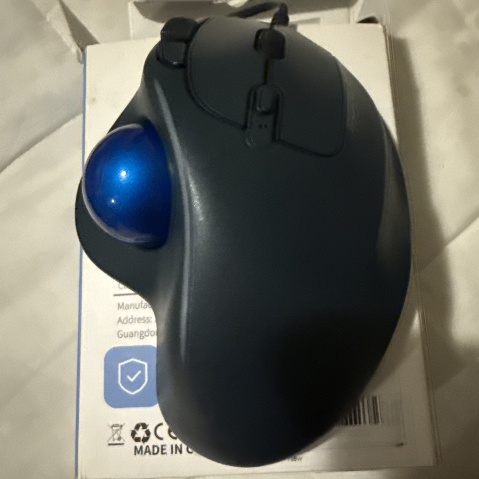 Porlei TM551 Wired Thumb Trackball – Precision Control, Ergonomic Design
