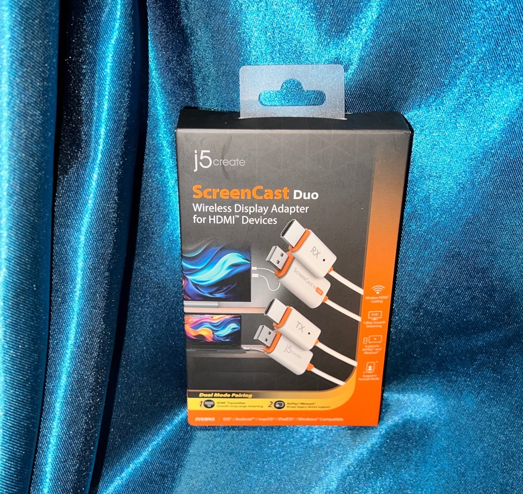 J5Create JVAW65 ScreenCast Duo Wireless Display Adapter - For HDMI Devices