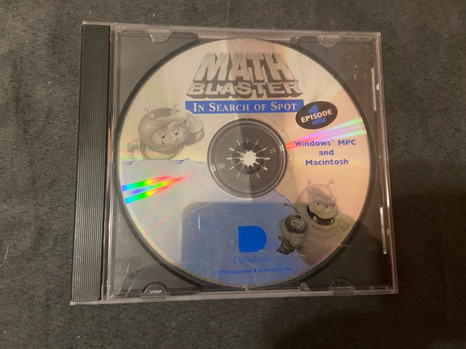 Davidson Math Blaster In Search of Spot Education CD for Windows/Mac English
