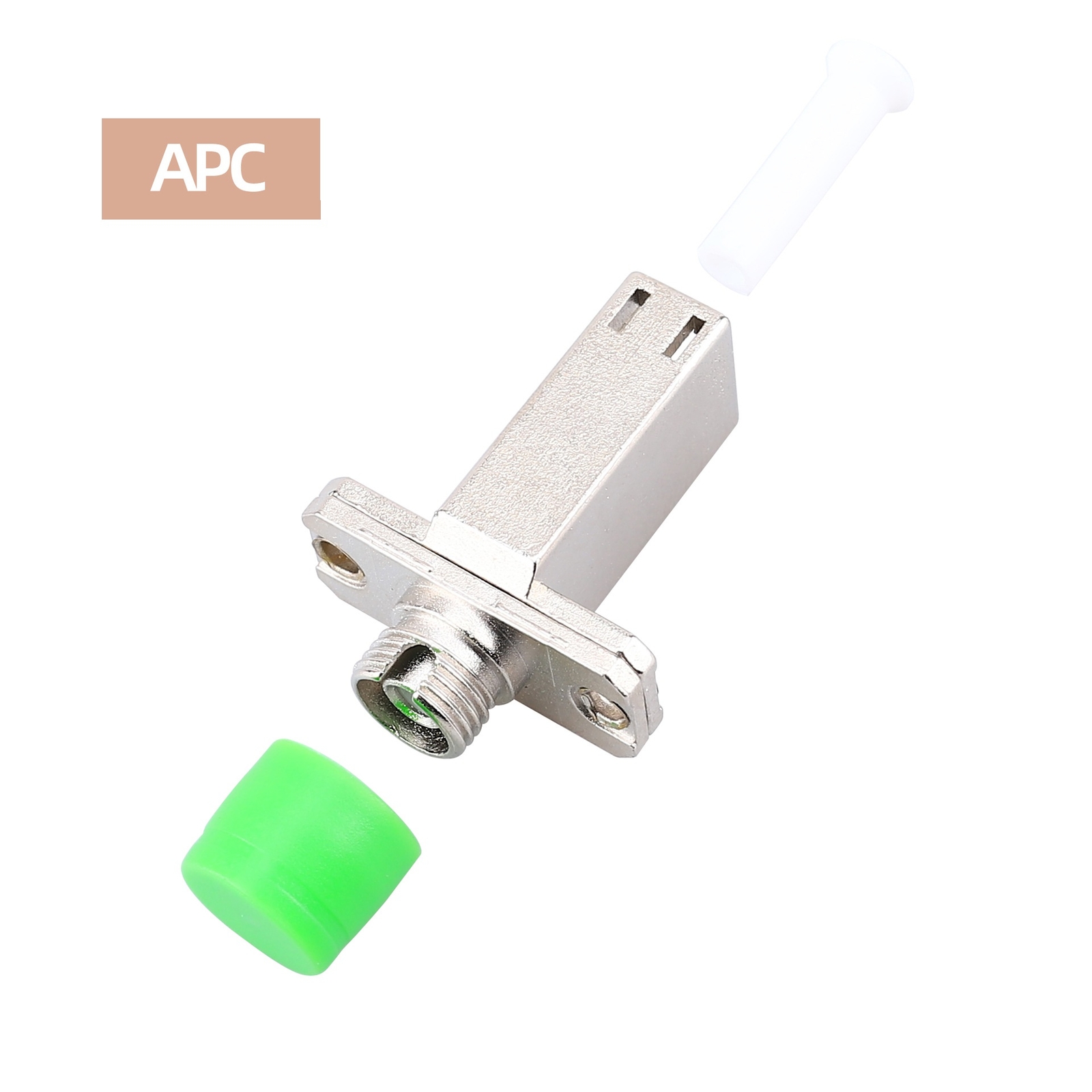 FC Female to LC Female UPC APC SM Fiber Optical Coupler Flange Converter Adapter