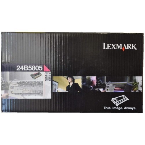 Lexmark 24B5805 Magenta High Yield Toner Cartridge Genuine CS736 XS734 XS736 OEM