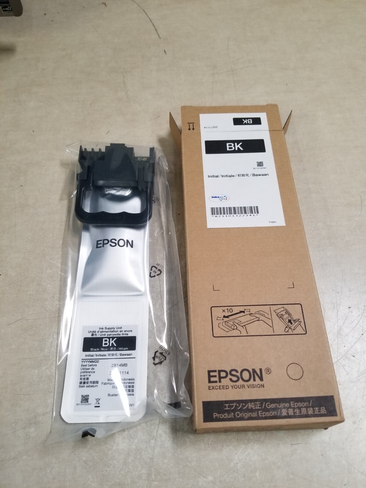 Epson R02L Black Standard Yield Ink Cartridge 2B14MB