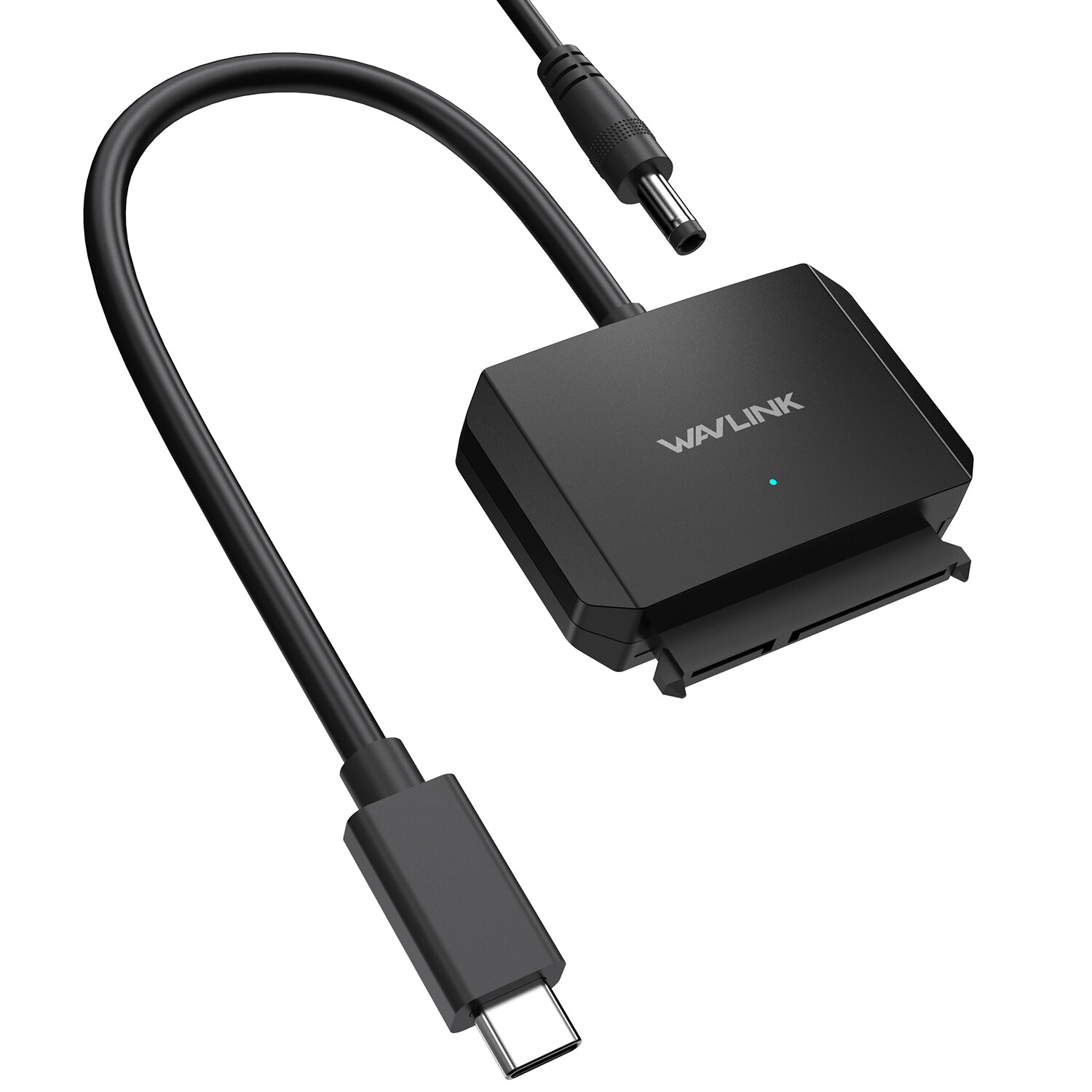 WAVLINK USB-C/USB 3.0 SATA Adapters for 2.5"/3.5" HDD/SSD, 18TB, Power Included
