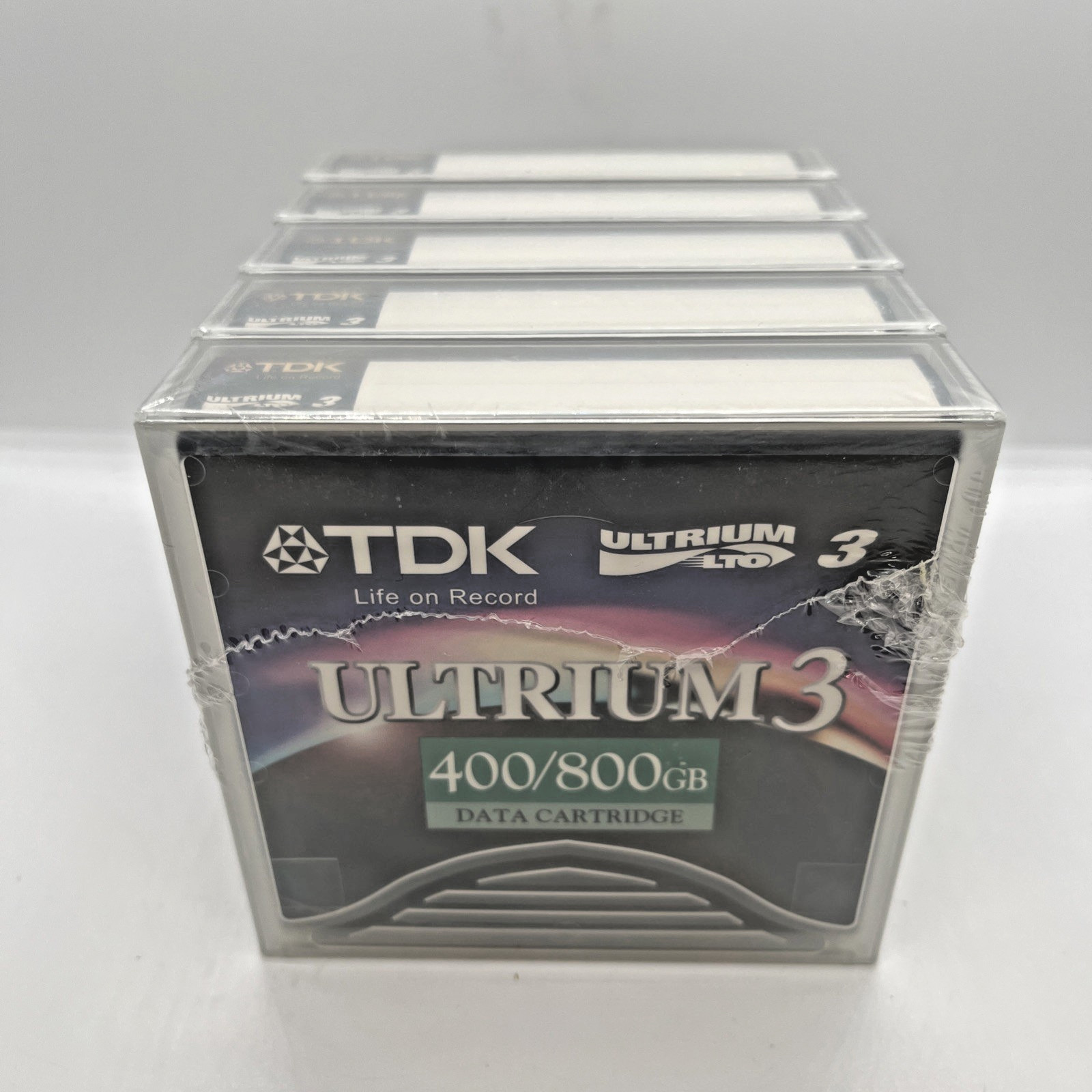 TDK LTO Ultrium-3 Data Tape 400GB/800GB Pack of 5 New Sealed
