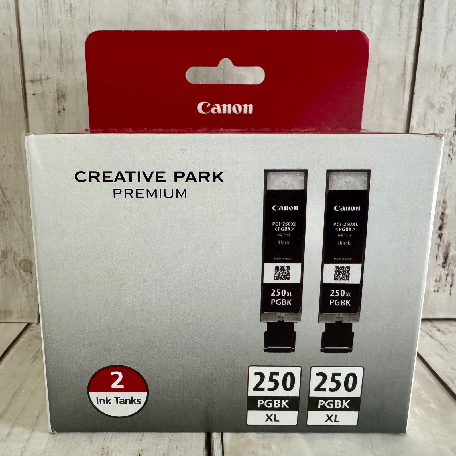 Canon PGI-250XL PGBK Pigment Black Ink Tanks 2-Pack for PIXMA MG6320 MG5420