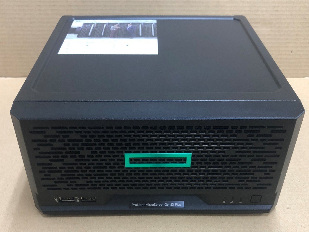 HPE ProLiant MicroServer Gen10 Plus Xeon E-2224 8GB RAM Server Tested No iLO Kit