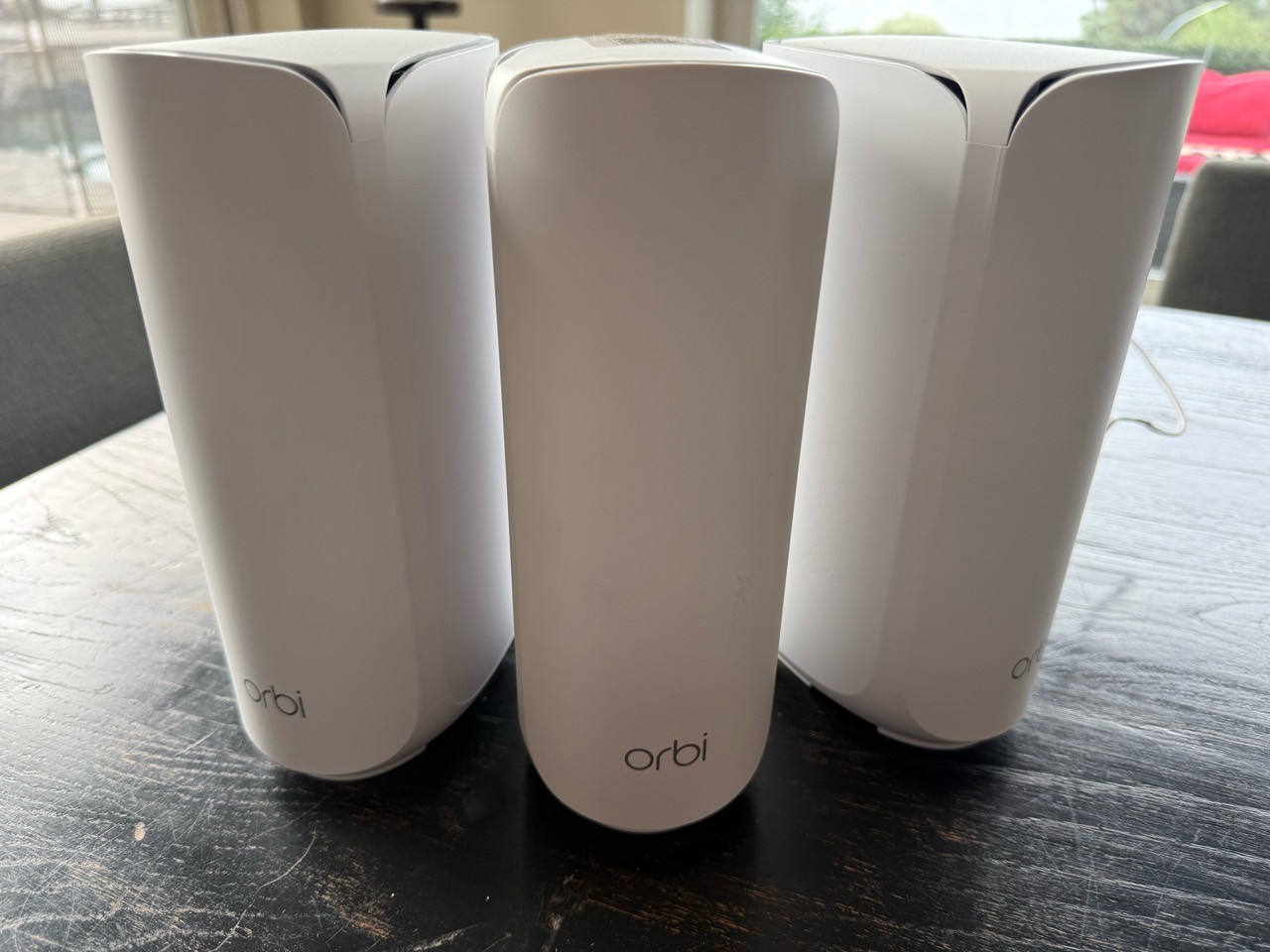 NETGEAR Orbi 370 RBE373 WiFi 7 Mesh 3-Pack Router + 2 Satellites BE5000