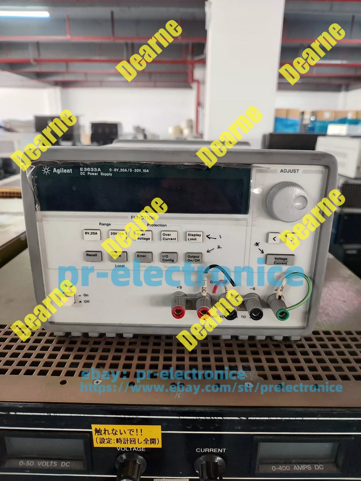 1PCS Agilent E3633A DC POWER SUPPLY 0-8V,20A/0-20V,10A