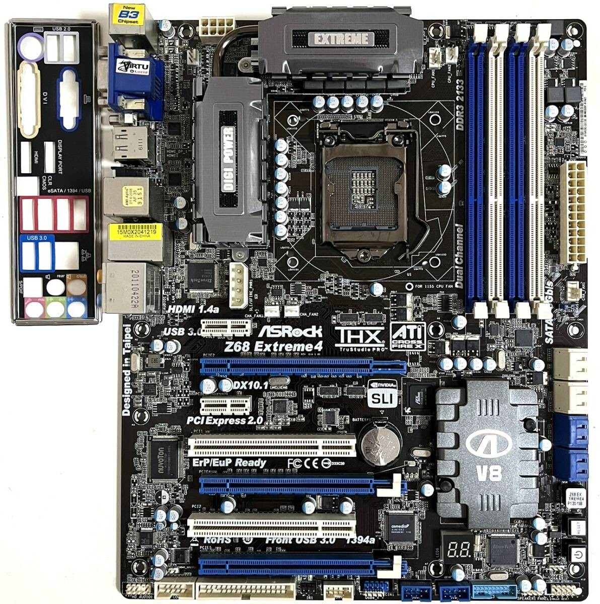 Asrock Z68 Extreme4 Z68 Motherboard with Multiple Ports Tested