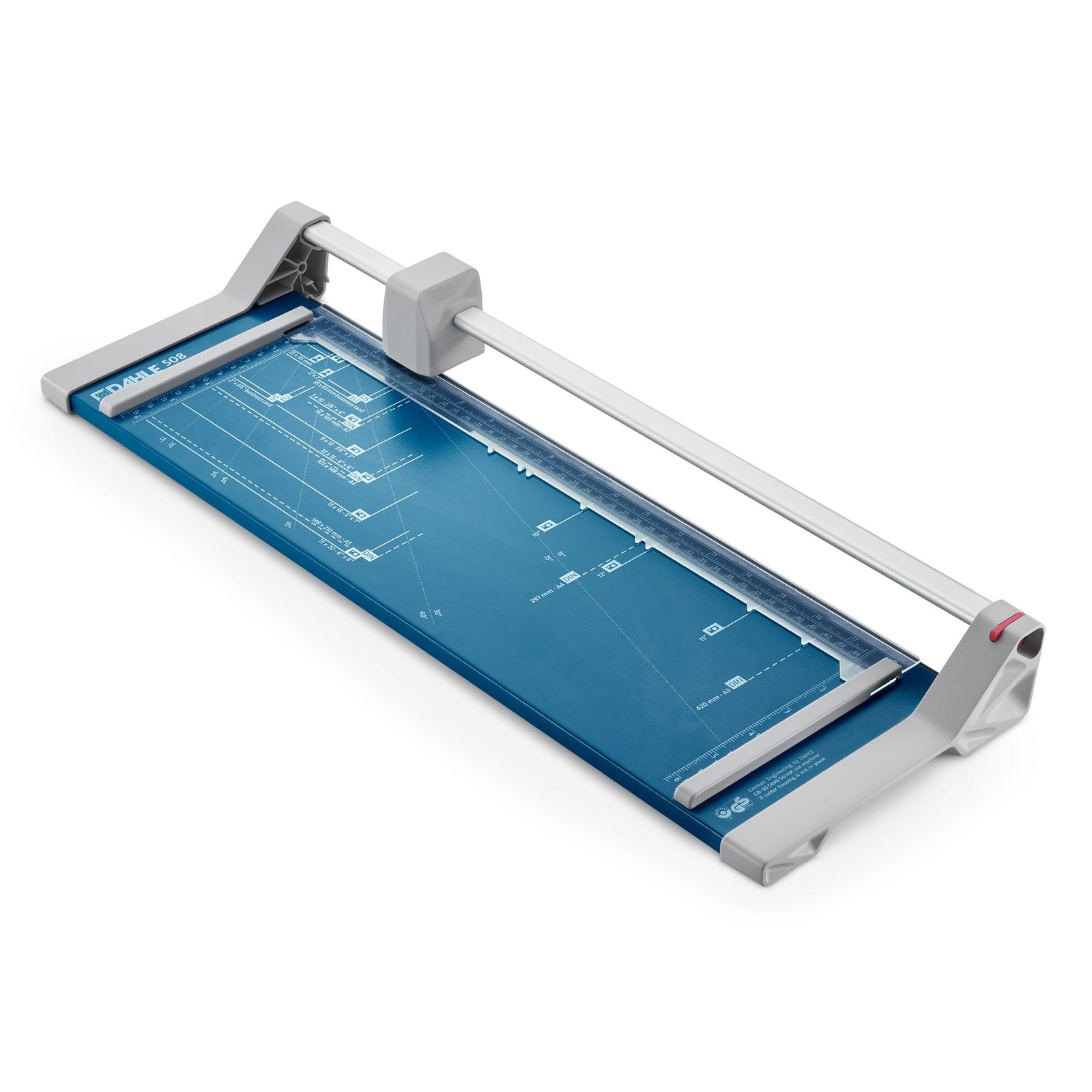 Rotary Paper Cutter 18 Cut Length 5 Sheet Capacity Dahle 508 Personal Trimmer