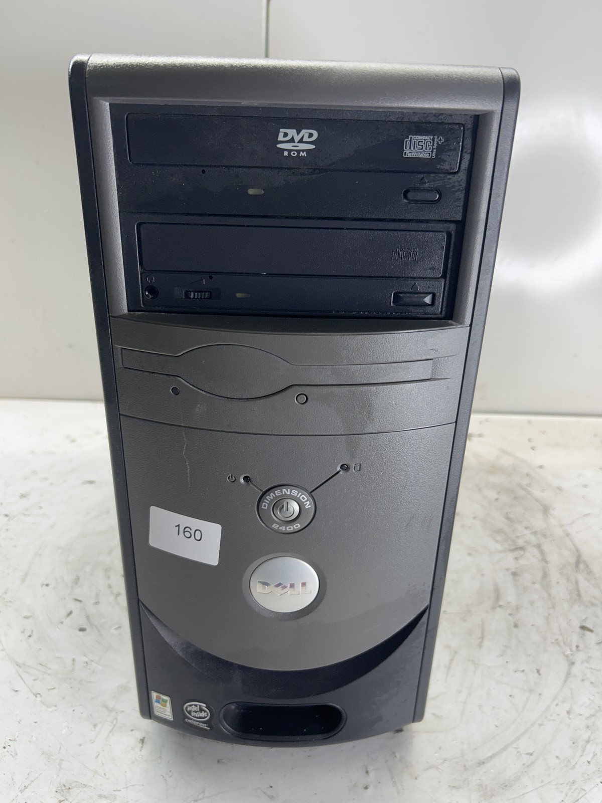 Dell Dimension 2400 Intel Celeron 1.2 GHz 512 MB 120GB SSD WINDOWS 98