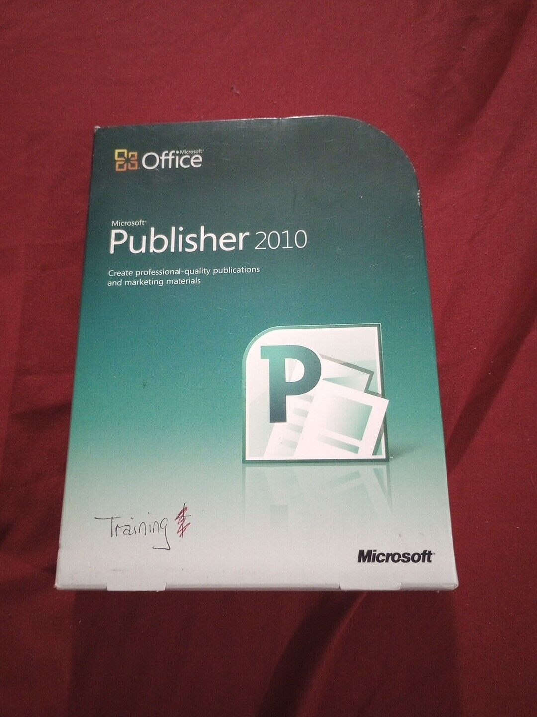 Microsoft Office Publisher 2010 CD W/ Case License Key Untested