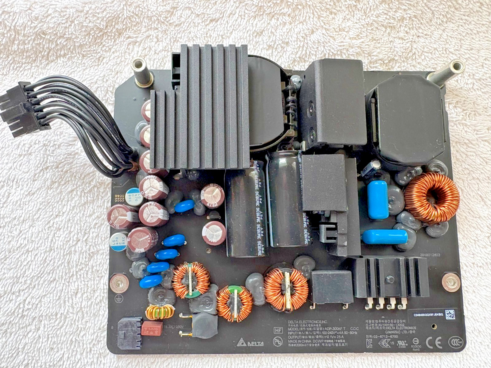 Apple Delta ADP-300AF Power Supply Board for A1419 iMac