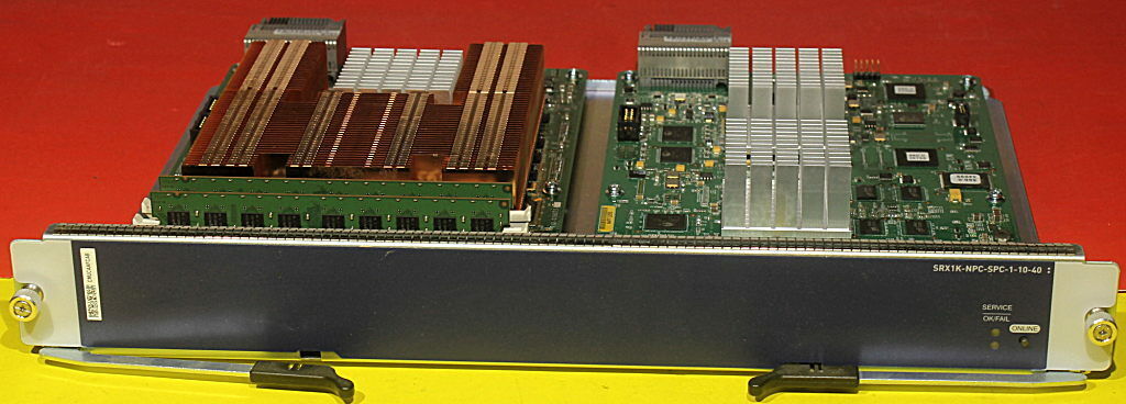 JUNIPER SRX1K-NPC-SPC-1-10-40 Network Service Processor for SRX1400 5xAvailable