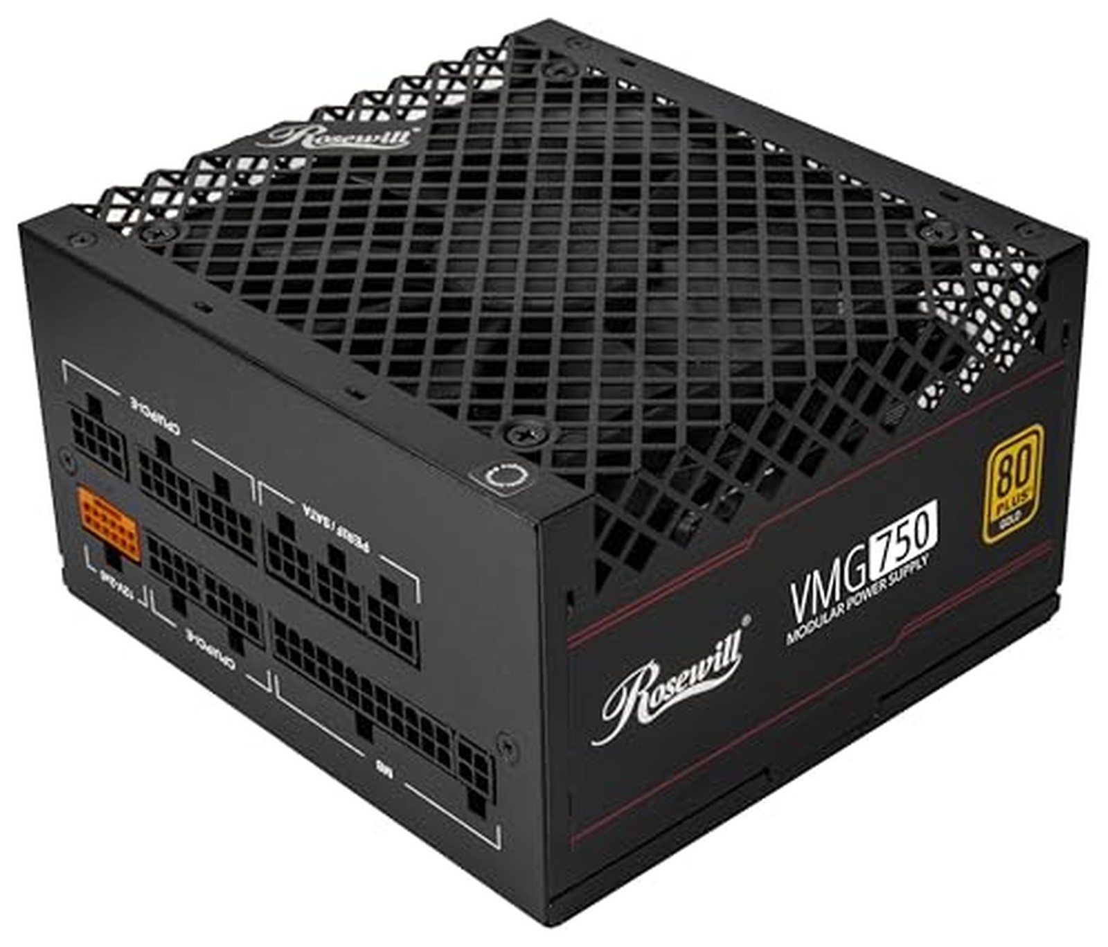 Rosewill VMG 750W 80+ Gold, ATX 3.0 & 3.1 Compatible, Full Modular Low-Noise ...
