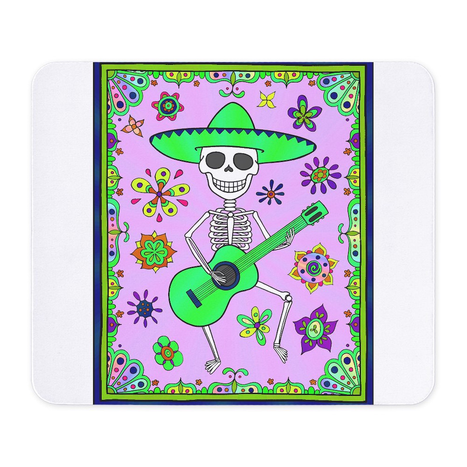 CafePress Best Seller Day Of The Dead Mousepad  (2007827068)