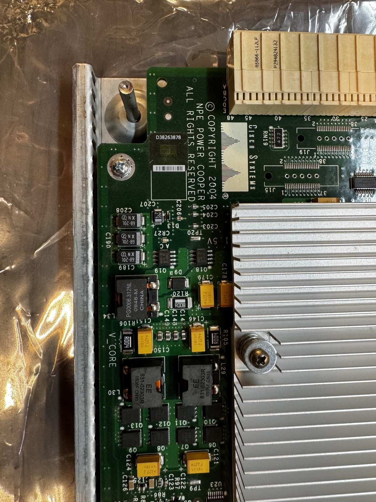 Cisco uBR-MC88V DOCSIS 3.0 8DS CMTS Card – Lab Pull