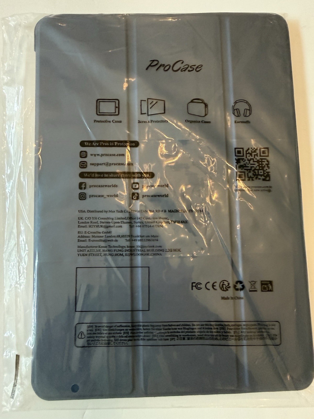 ProCase Smart Case Apple iPad Air 3 10.5” 2019 iPad Pro 10.5”2017 Blue New