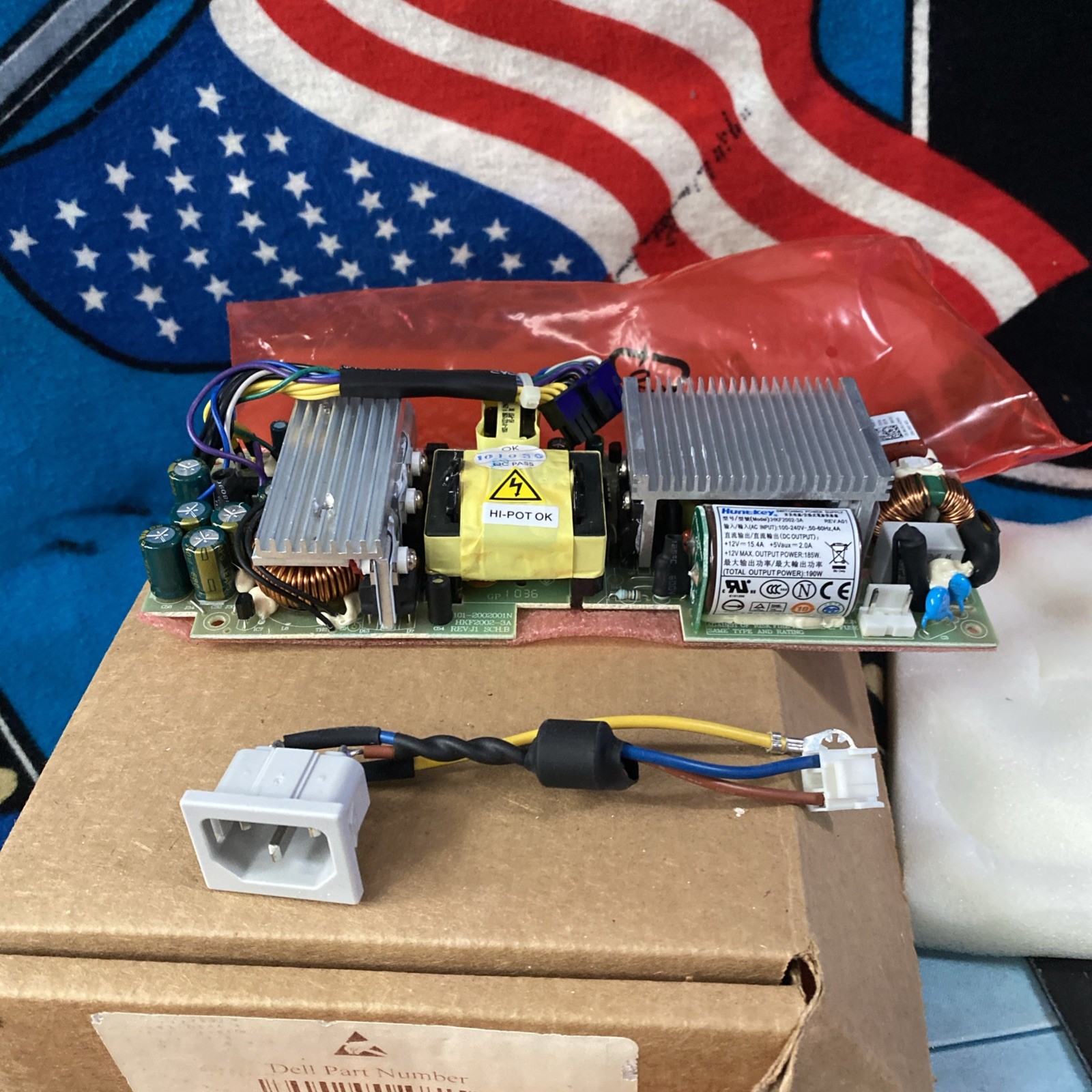 New Huntkey HKF2002-3A 185W Switching Power Supply Part