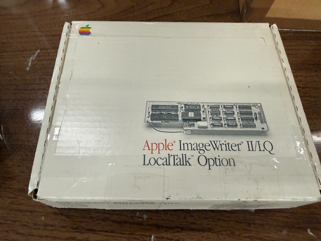 Box ONLY - Apple Imagewriter II/LQ LocalTalk Option