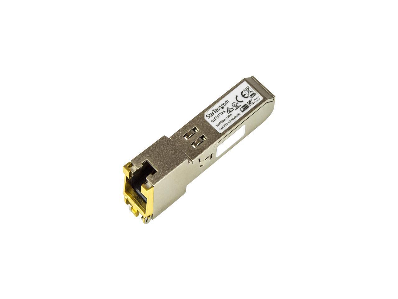 StarTech.com GLCTSTTAA Cisco GLC-T Compatible SFP Module - 1000BASE-T RJ45 Coppe