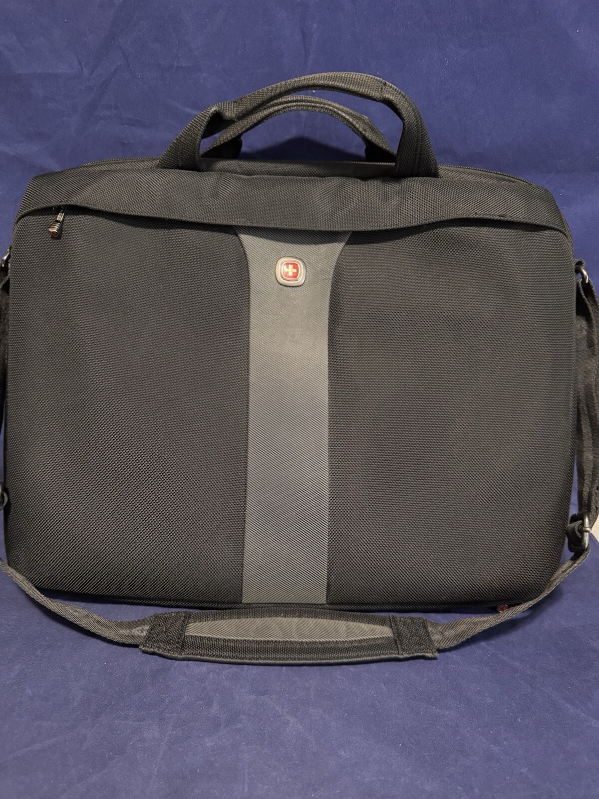 Wenger Swiss Army Legacy Laptop Computer Case Shoulder Briefcase Black 17" DBL