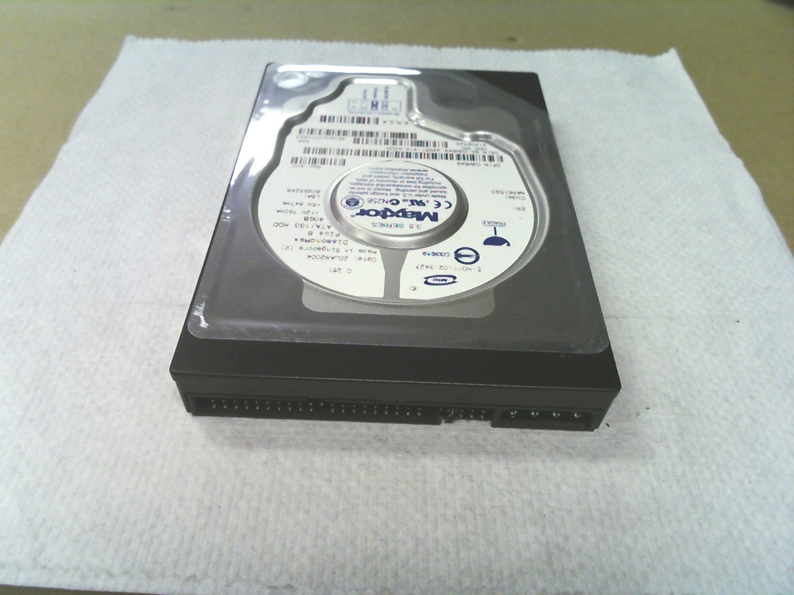 Maxtor Diamond Plus 8 6E040L0710653 AAA NAR61590 Dell 2W649 40GB IDE HDD