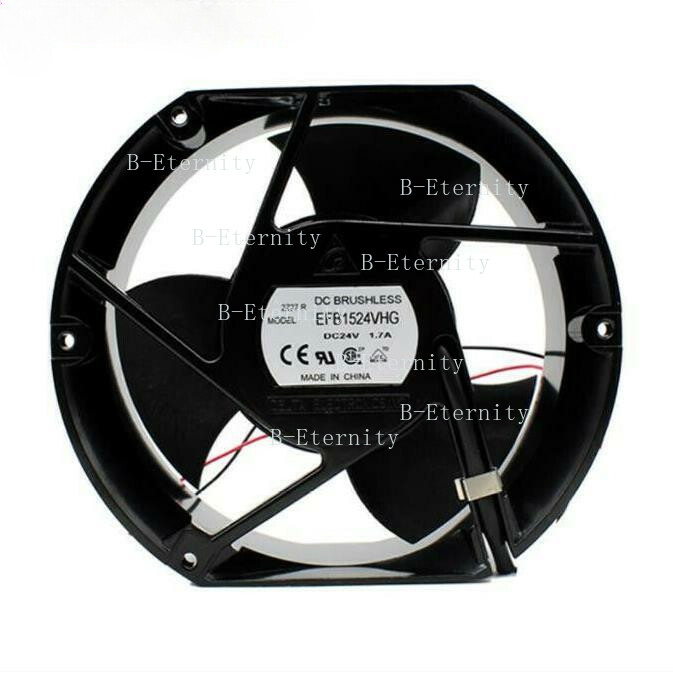 Delta EFB1524VHG Axial Fan DC 24V 1.7A 172*150*51mm 2-wires Inverter Cooling Fan