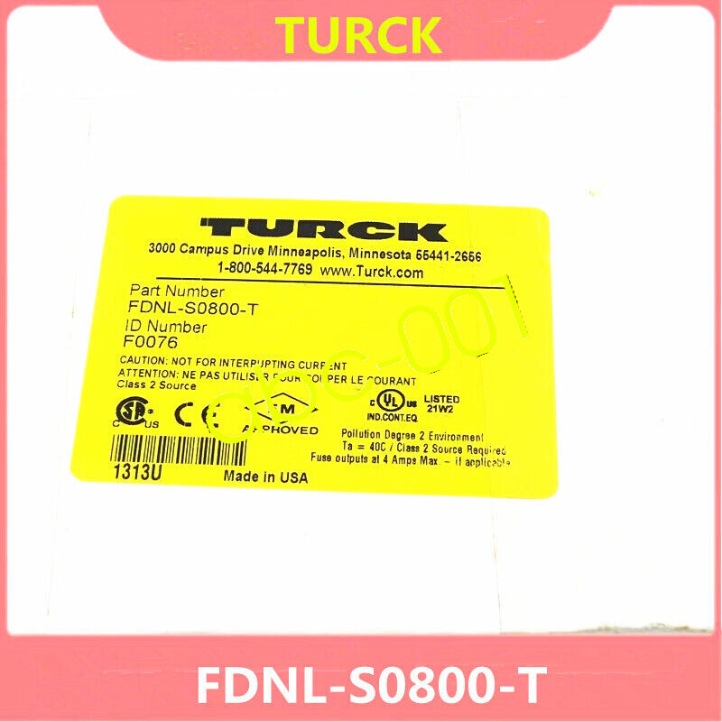 1pcs TURCK Module FDNL-S0800-T