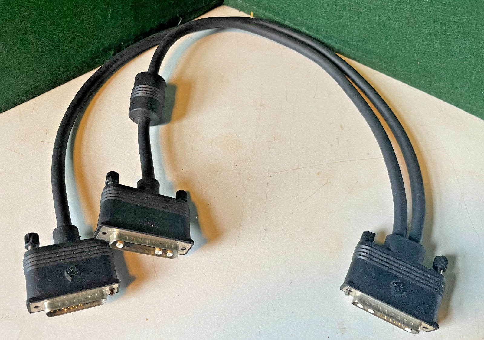 Vintage NeXT Computer 2286.01 13W3 & DB19 Video "Y" Cable