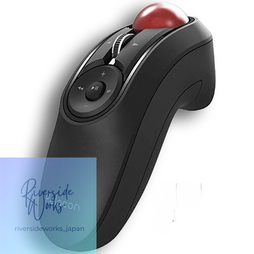 ELECOM Mouse Wireless receiver included Trackball Handy Type M-RT1DRBK JP