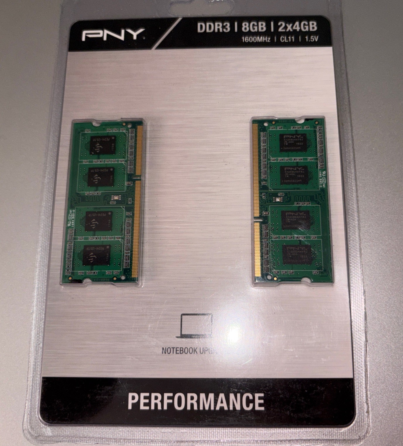 PNY 8GB 2x4GB Dual Channel PC Memory Kit DDR3 PC3-10666