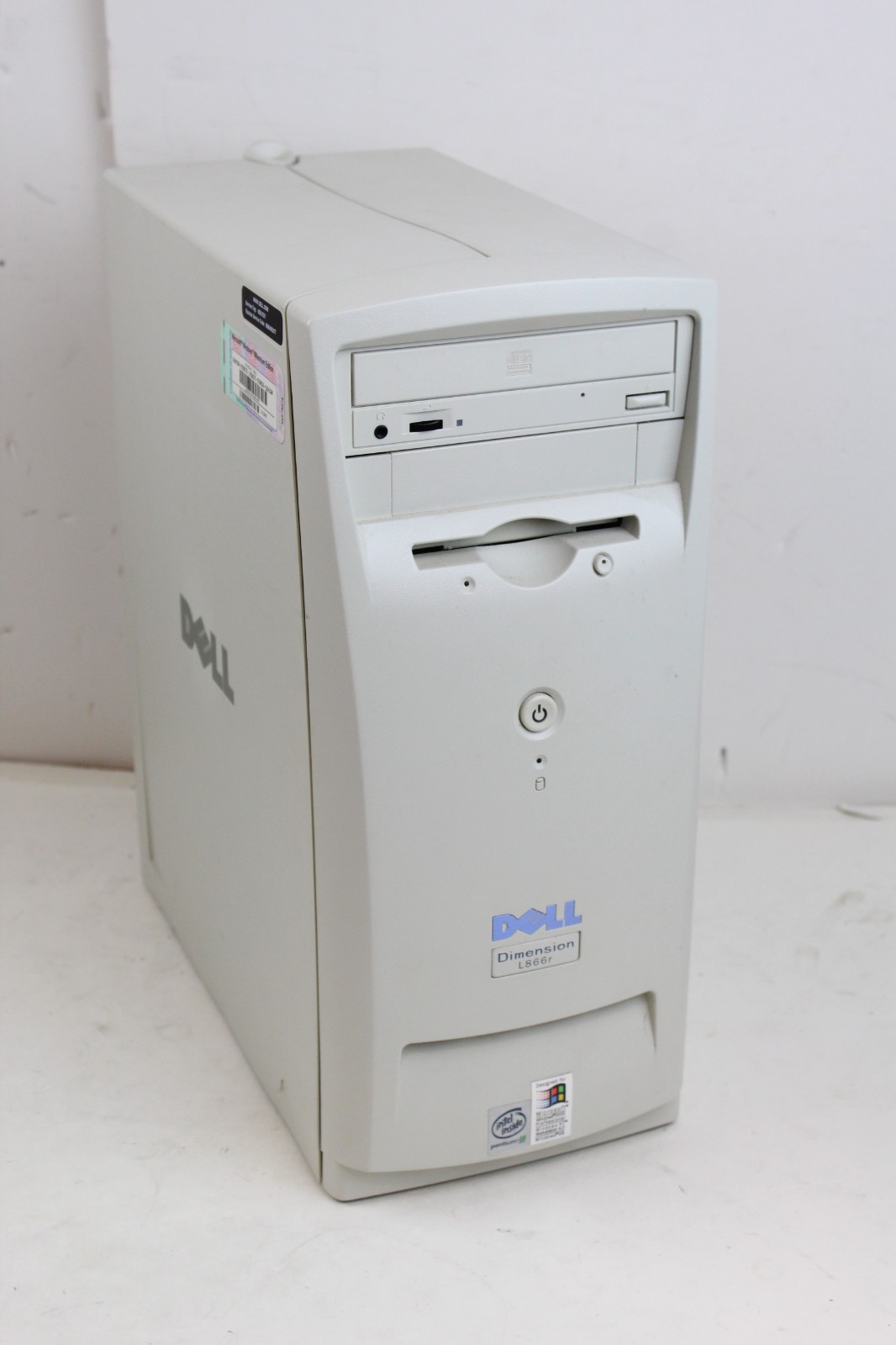 Dell Dimension L866r Intel Pentium III 256MB RAM NO HDD vintage PC desktop 
