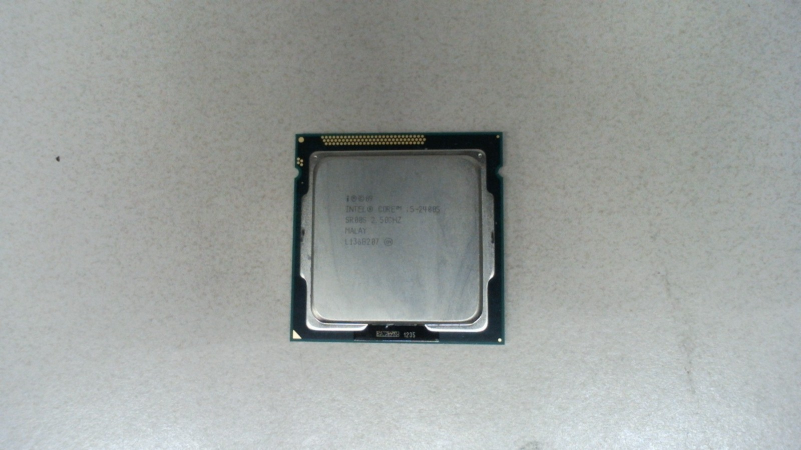 Intel Core i5-2400S| SR00S| 2.50 GHz| 4 Cores| 4 Threads| 65 W TDP| LGA 1155