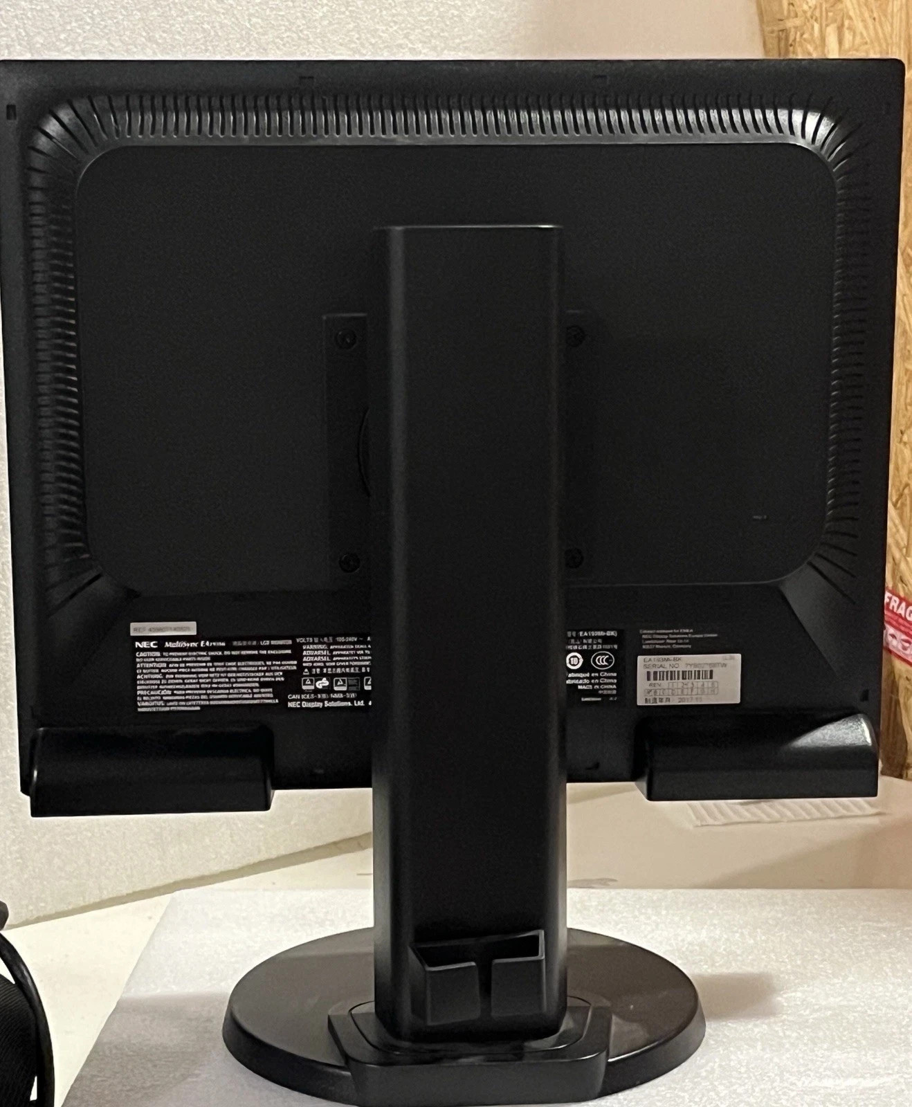 NEC MultiSync EA193Mi 19 IPS LED Monitor Tested SAMEDAYSHIPPING