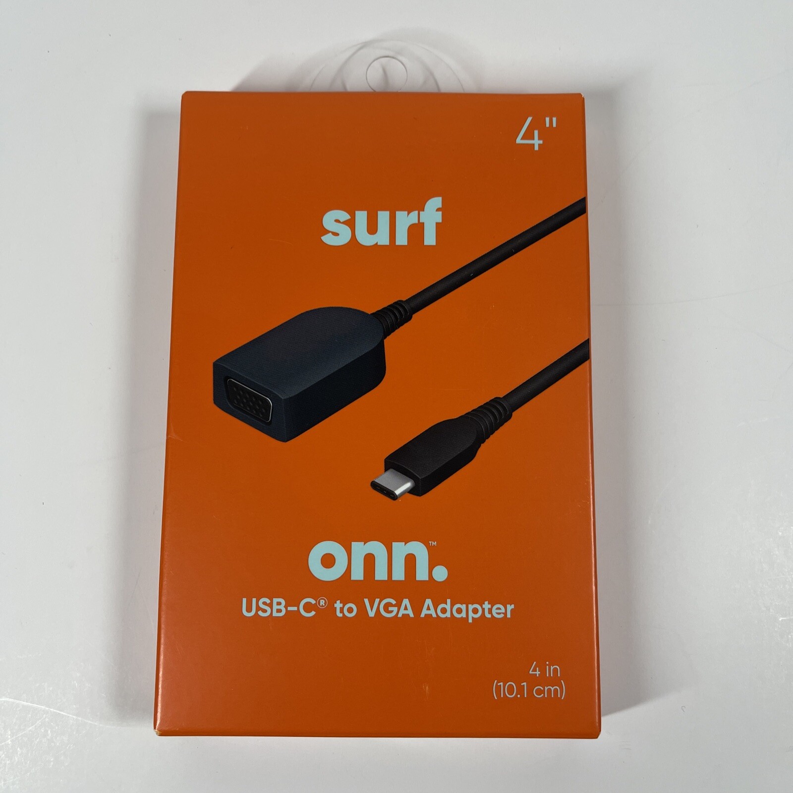 ONN SURF 4" USB-C TO VGA ADAPTER CONVERTER PC and Mac Compatible