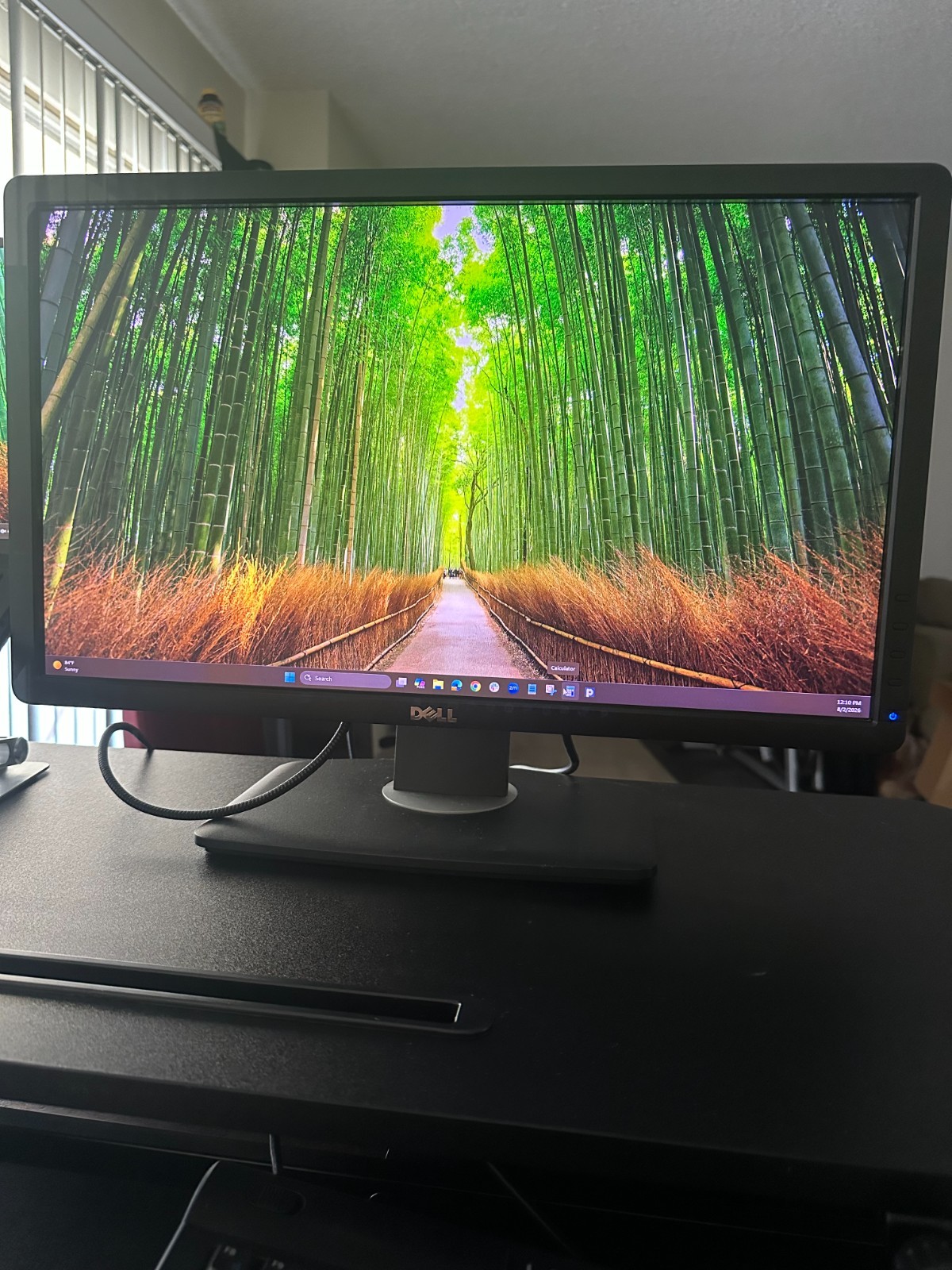 Dell P2212H 22" Full HD Balck DP DVI VGA Adjustable Stand Cables Incl.
