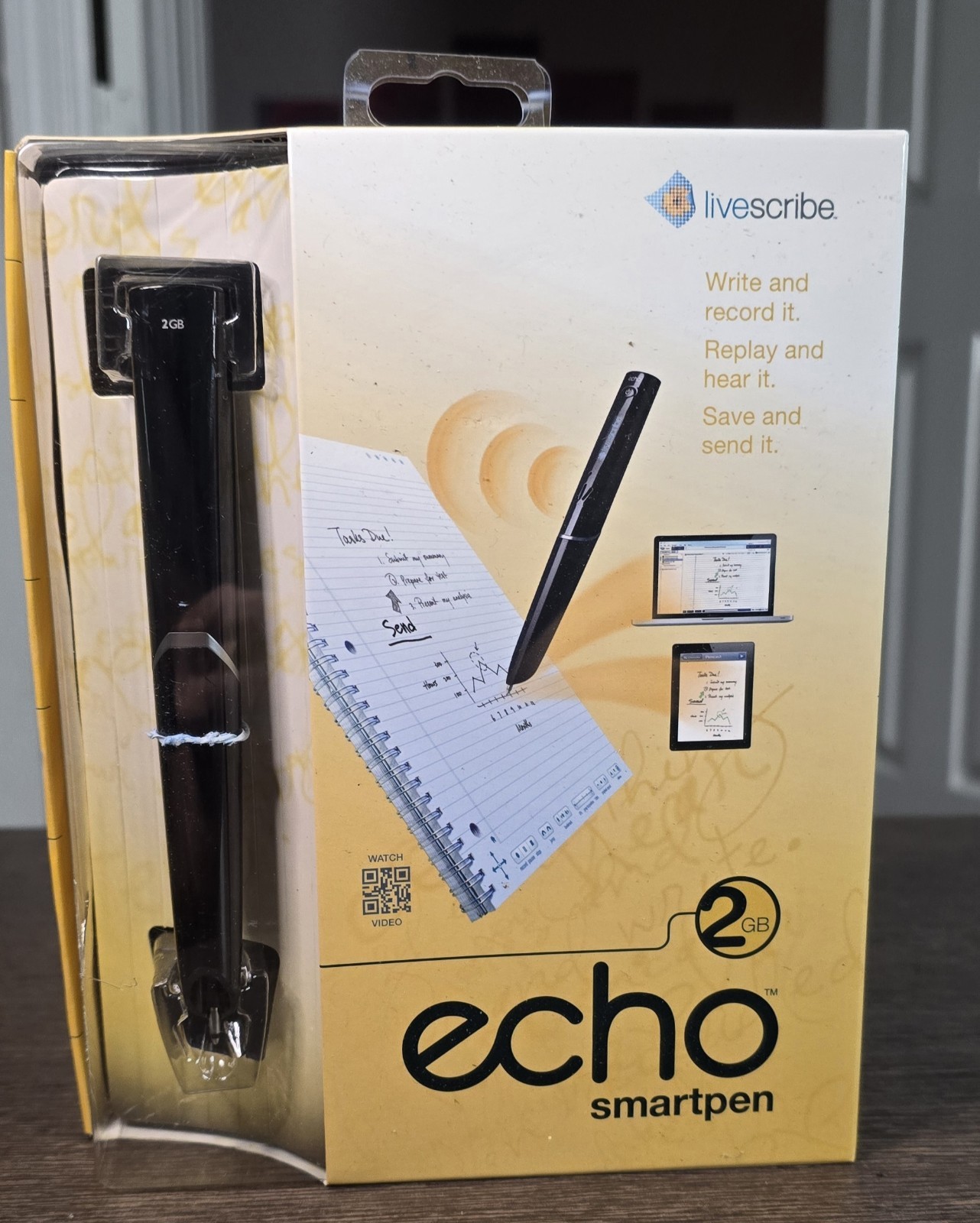 Livescribe Echo Smartpen 2gb (Untested)