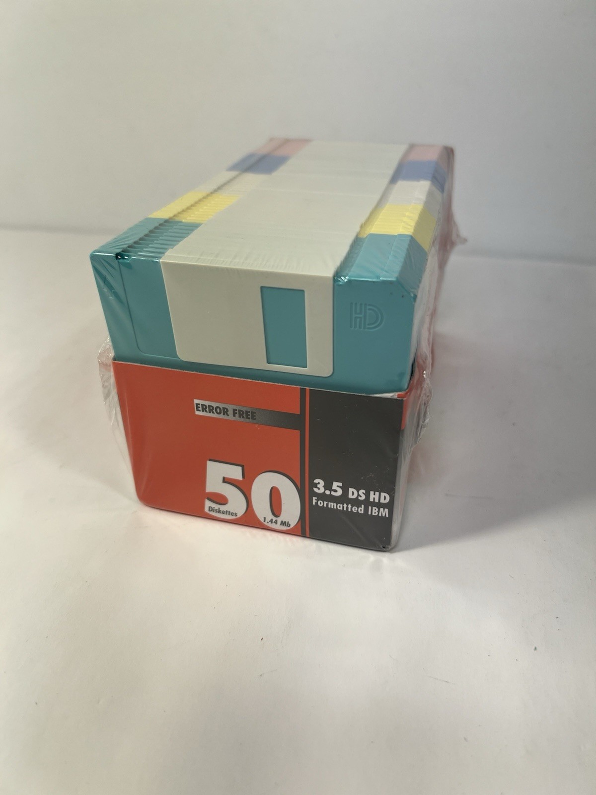 New Diskettes Formatted IBM PL Media 1.44mb 50 Pack (3.5 DS HD) Error Free