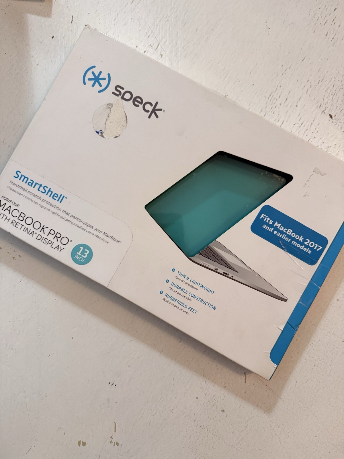 Speck SmartShell Transparent Case Macbook Pro Retina 13 Inch Mykonos Blue