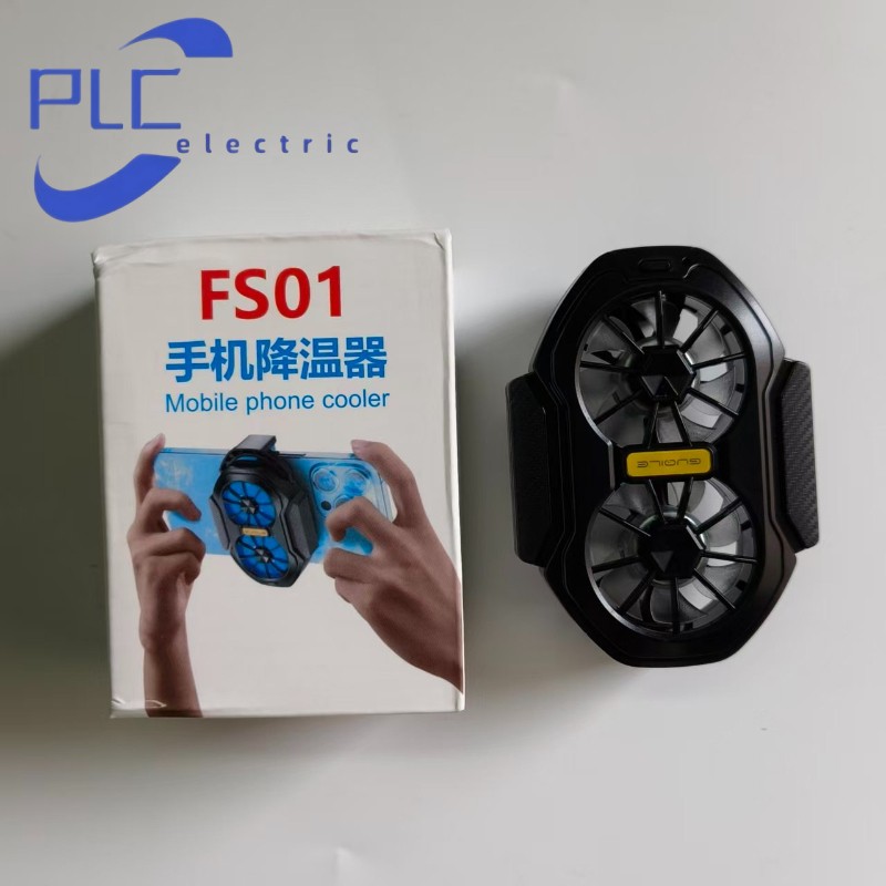 Dual Fan Rechargeable Phone Cooler – Portable Gaming Cooler - For iPhone Android