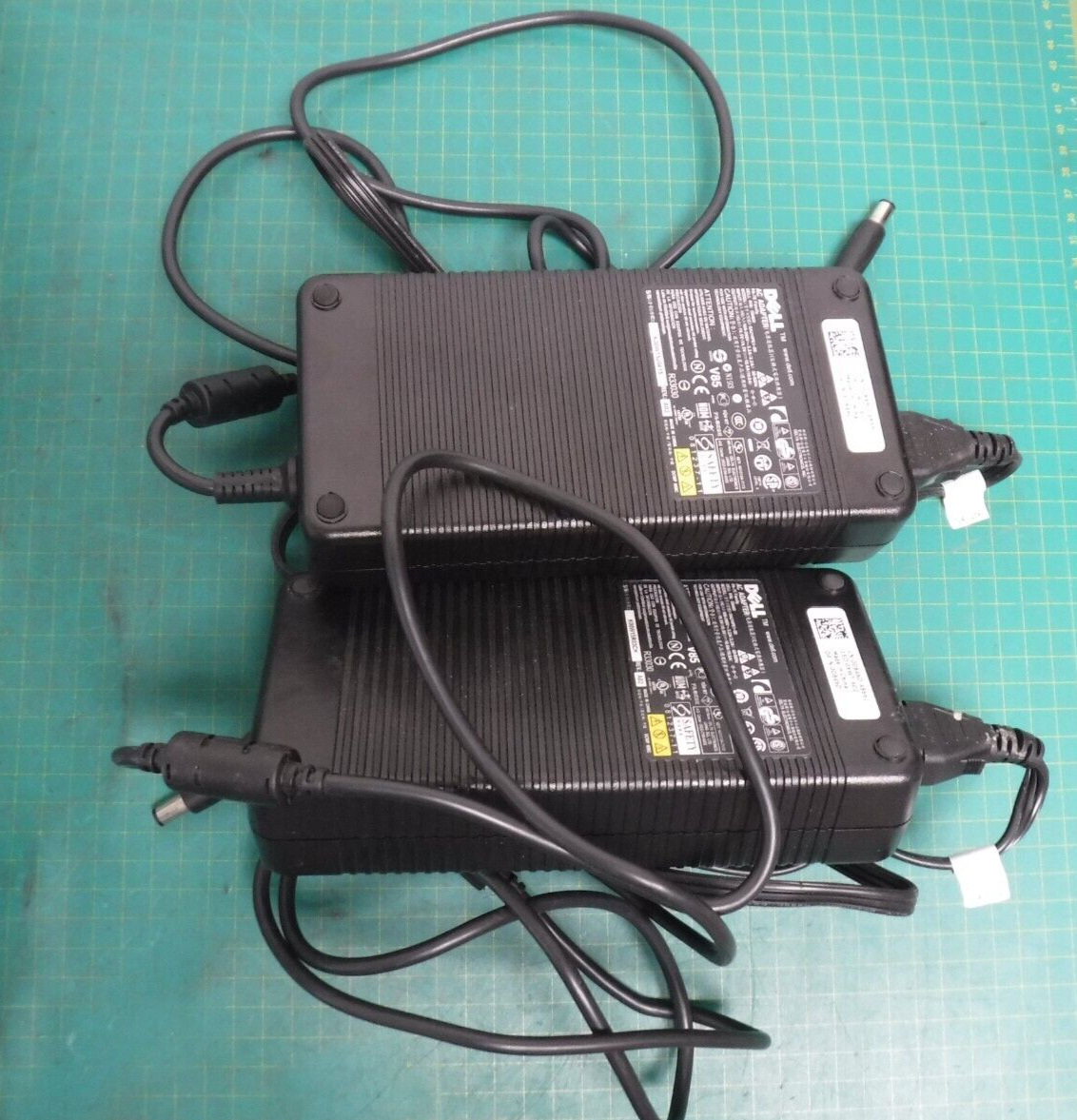 lot of 2 genuine Dell  Power Adapter Charger D846D 0D846D Two OEM laptop