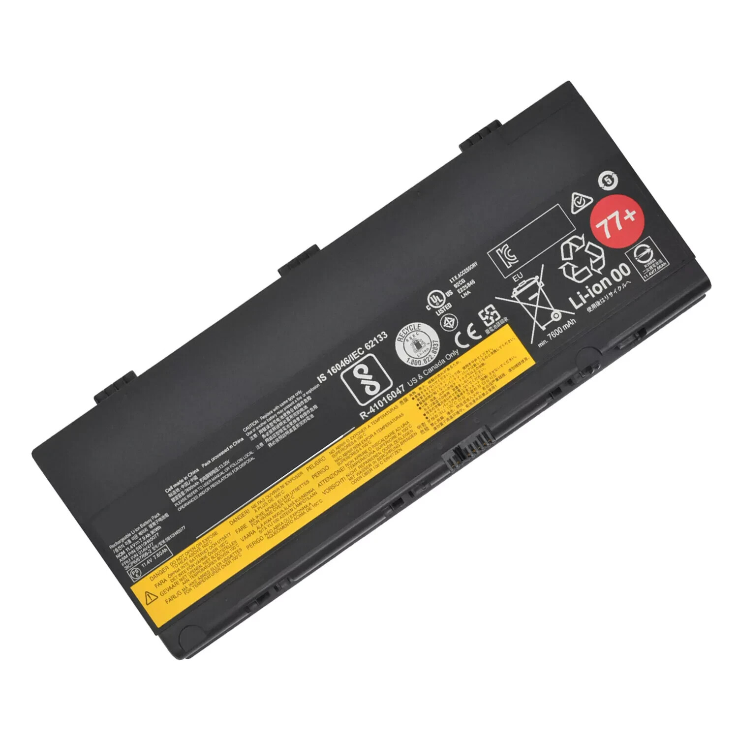Genuine 77+ 77++ Battery for Lenovo Thinkpad P50 P51 P52 00NY490 00NY491 00NY492