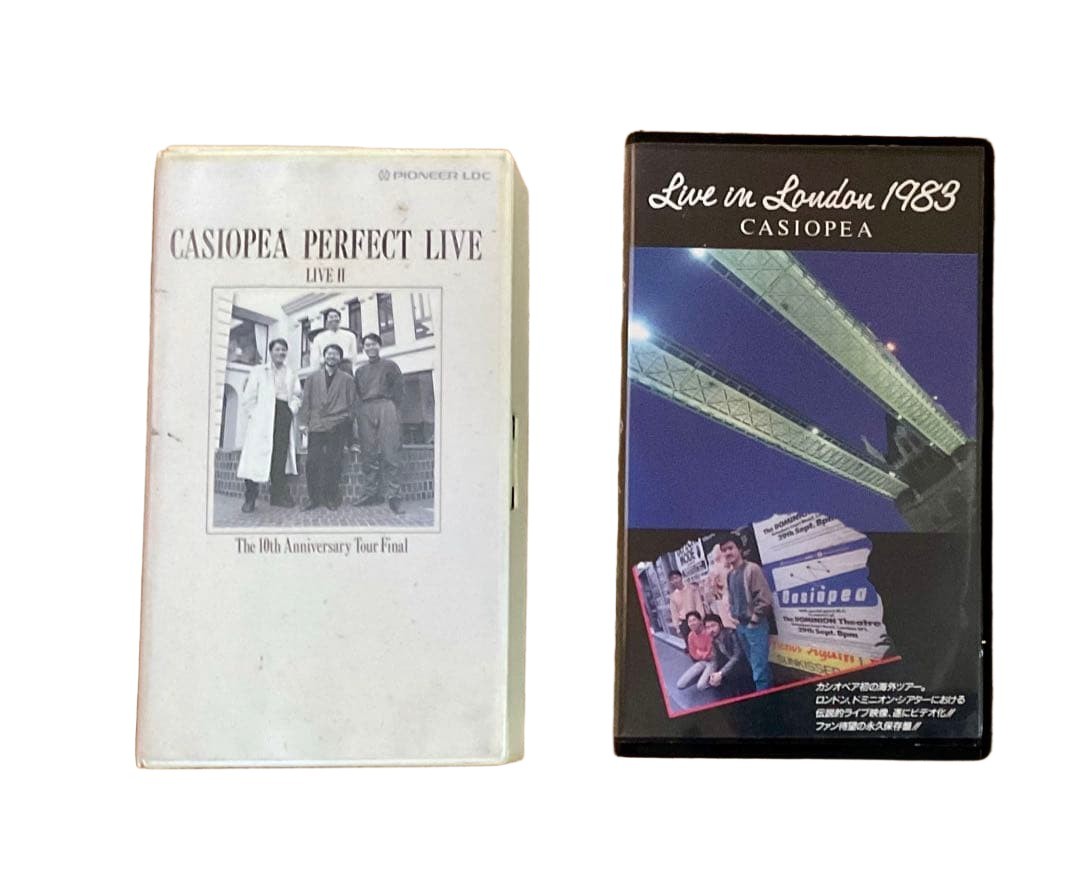 Casiopea Live London 1983 + Perfect Live 1986 VHS Set Concerts Keywords