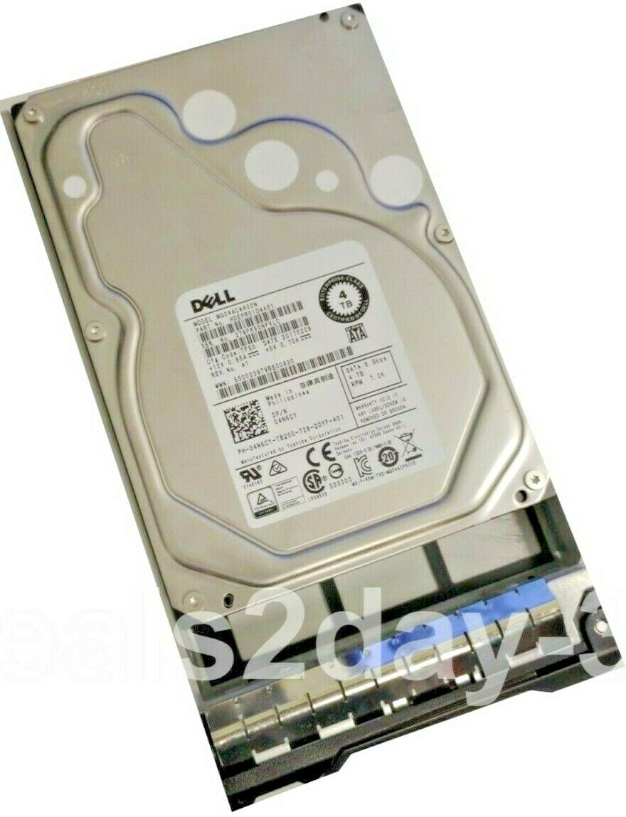  Dell  4N6CY 4TB SATA 3.5