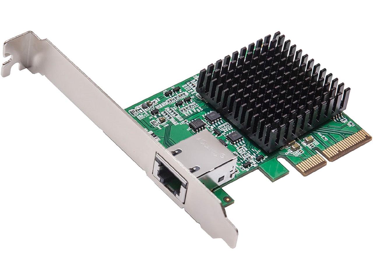 SYBA SD-PEX24055 10Gbps PCI-Express x4 10 Gigabit 10GBase-T NBASE-T Ethernet PCI