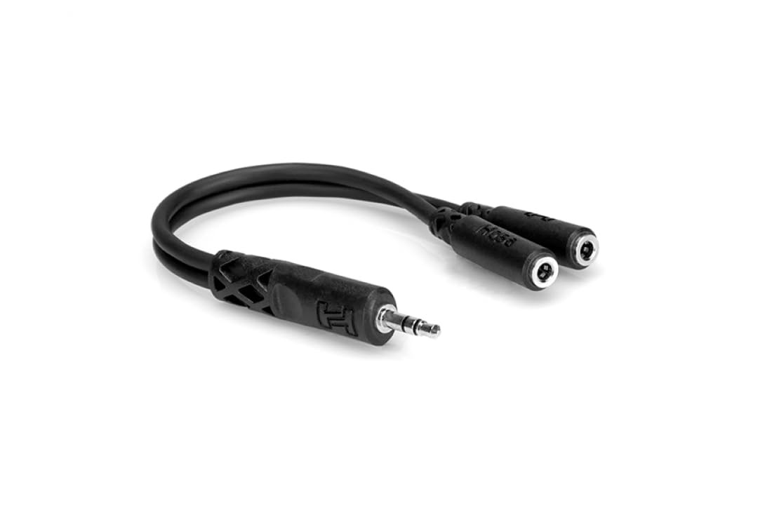 Hosa YMM-232 Audio Splitter 0, Black 